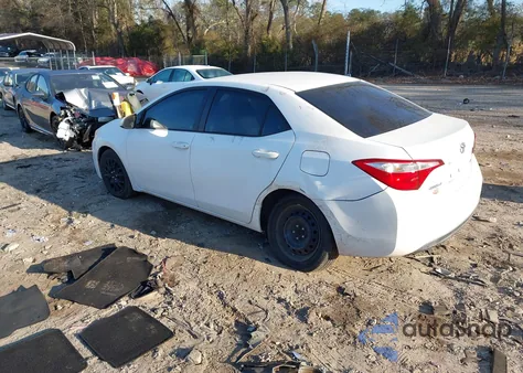 2016 Toyota Corolla Le z USA, uszkodzony, nr VIN 2T1BURHE0GC694223